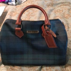 Ralph Lauren Blackwatch Plaid Purse